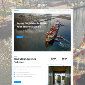 Widen Webstudio - Website Ekspor, Website Logistik